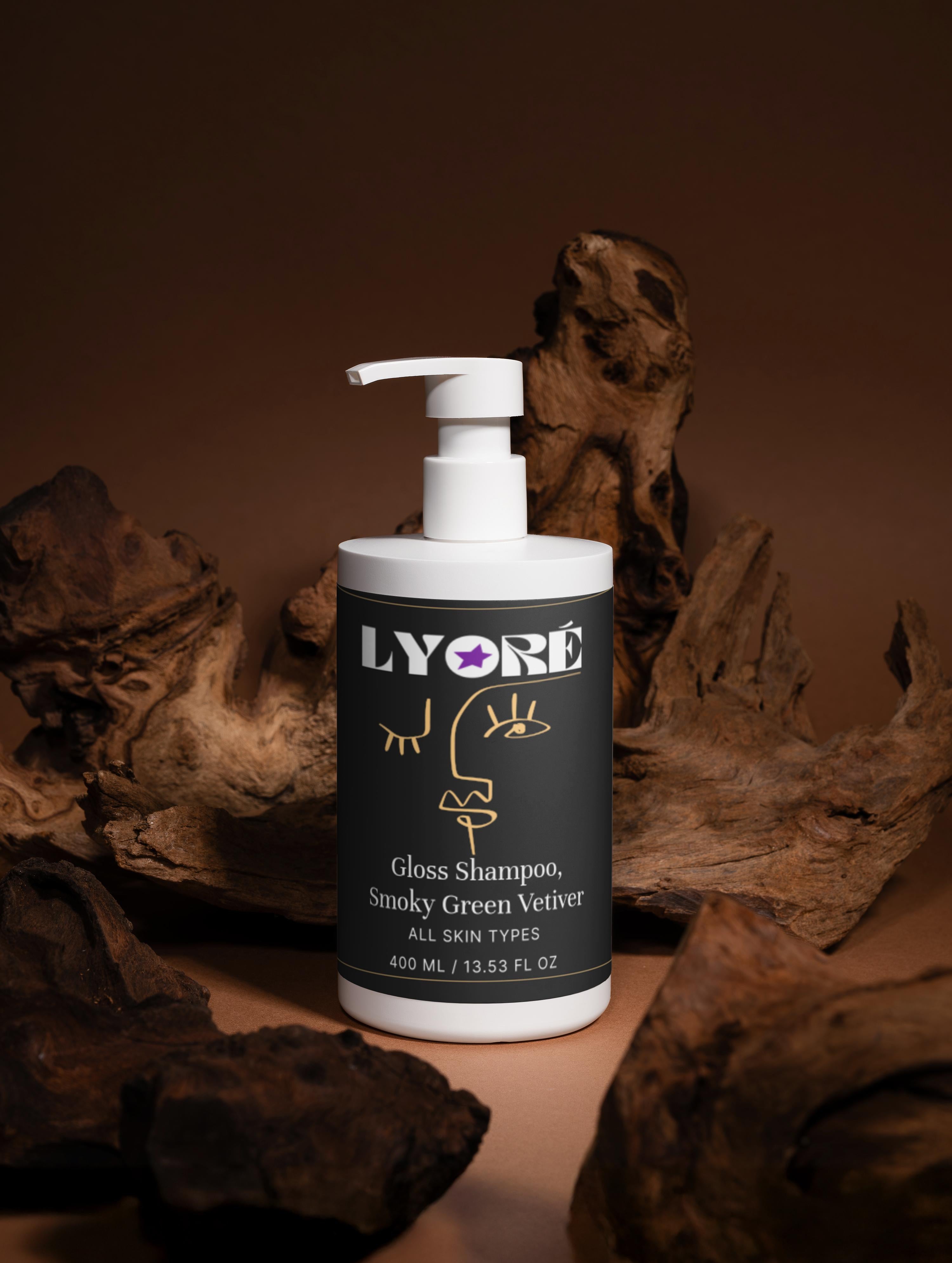 Gloss Shampoo, Smoky Green Vetiver