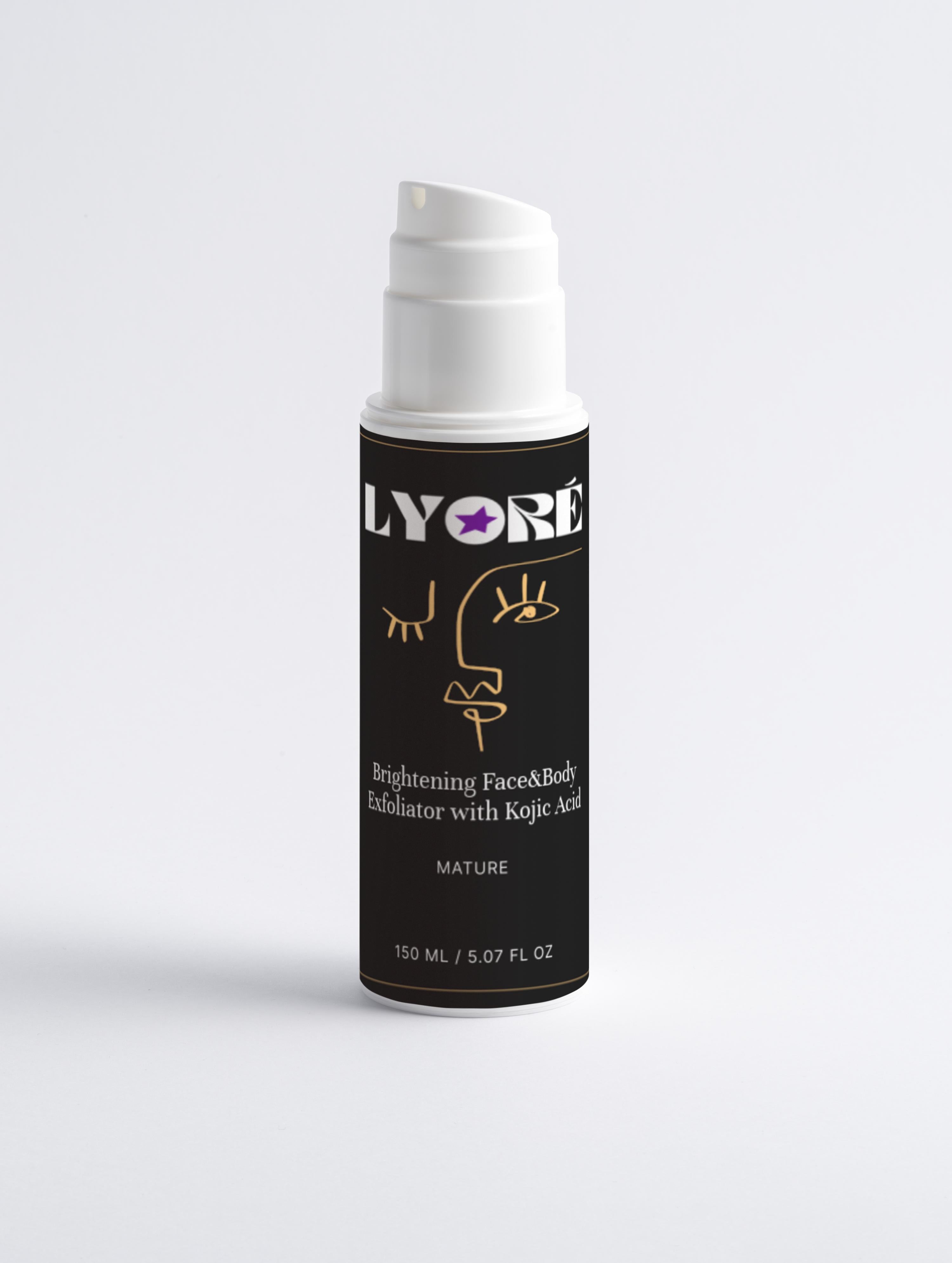 Brightening Face&Body Exfoliator with Kojic Acid